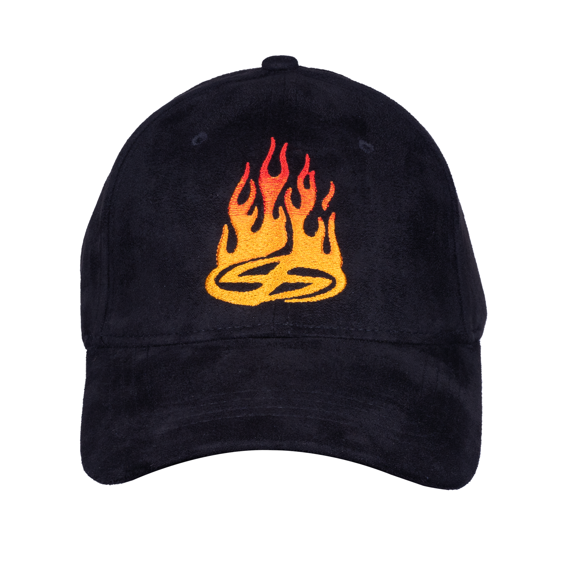Hothead Cap in Suede/Flame
