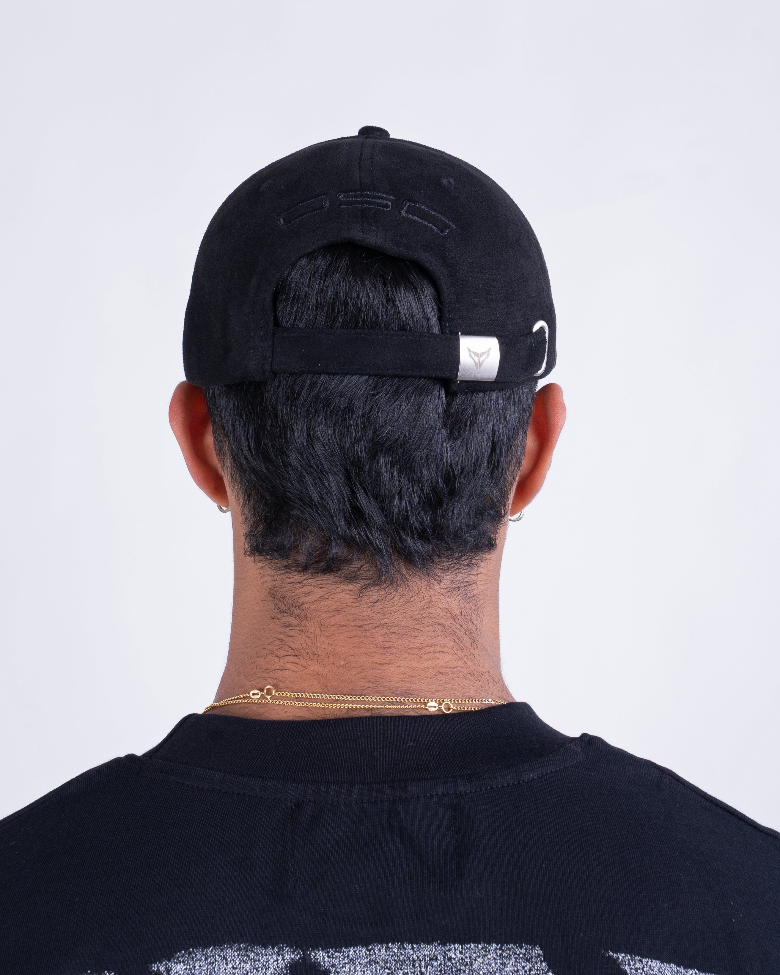 Hothead Cap in Suede/Black