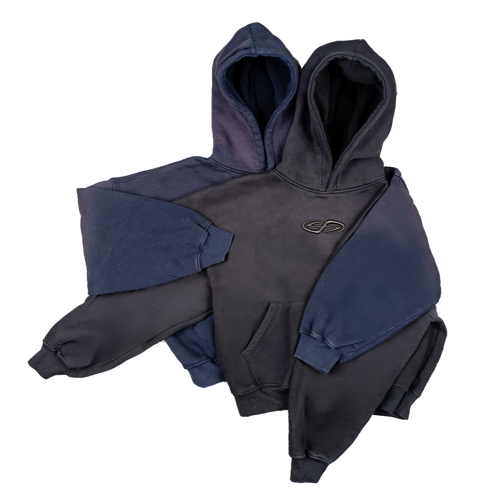 Sunfade Hoodie in Cobalt